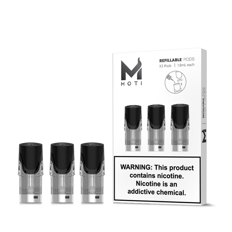 Moti Replacement Refillable Pods 1.8ml (3pcs/pack)