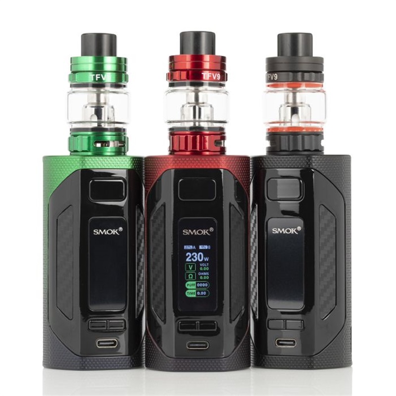 smok rigel 230w starter kit some colors