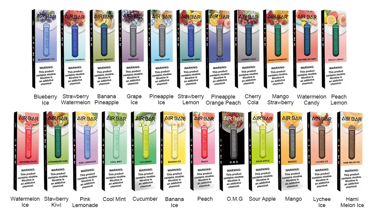 Suorin Air Bar Flavors