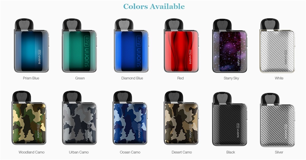 Suorin ACE Colors Available
