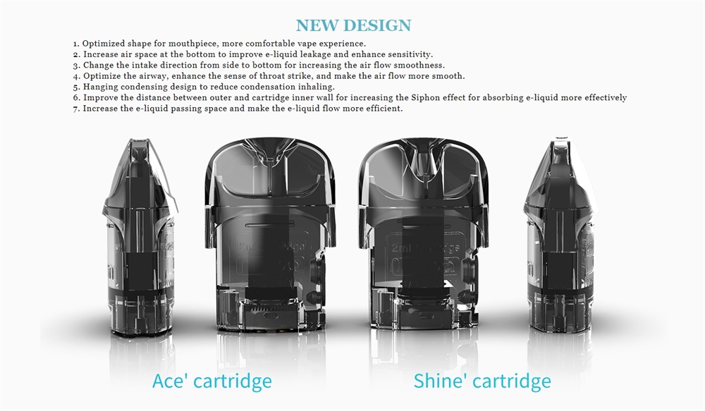 Suorin ACE Pod cartridge new design