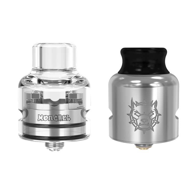 Damn Vape Mongrel Rda 25 4mm Single Coil Rda Vapesourcing