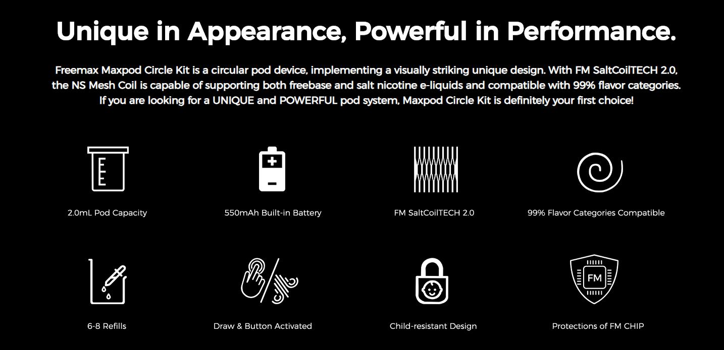 Maxpod Circle Kit - Features