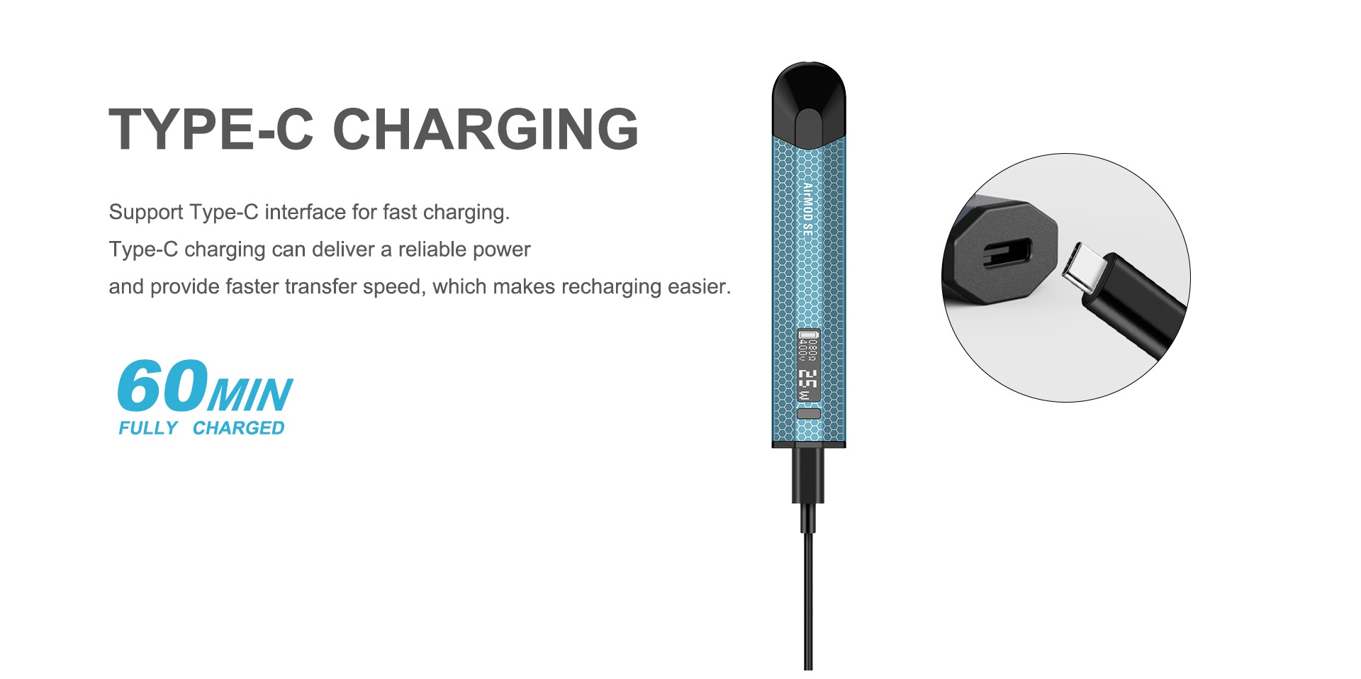OneVape AirMOD SE - Charging