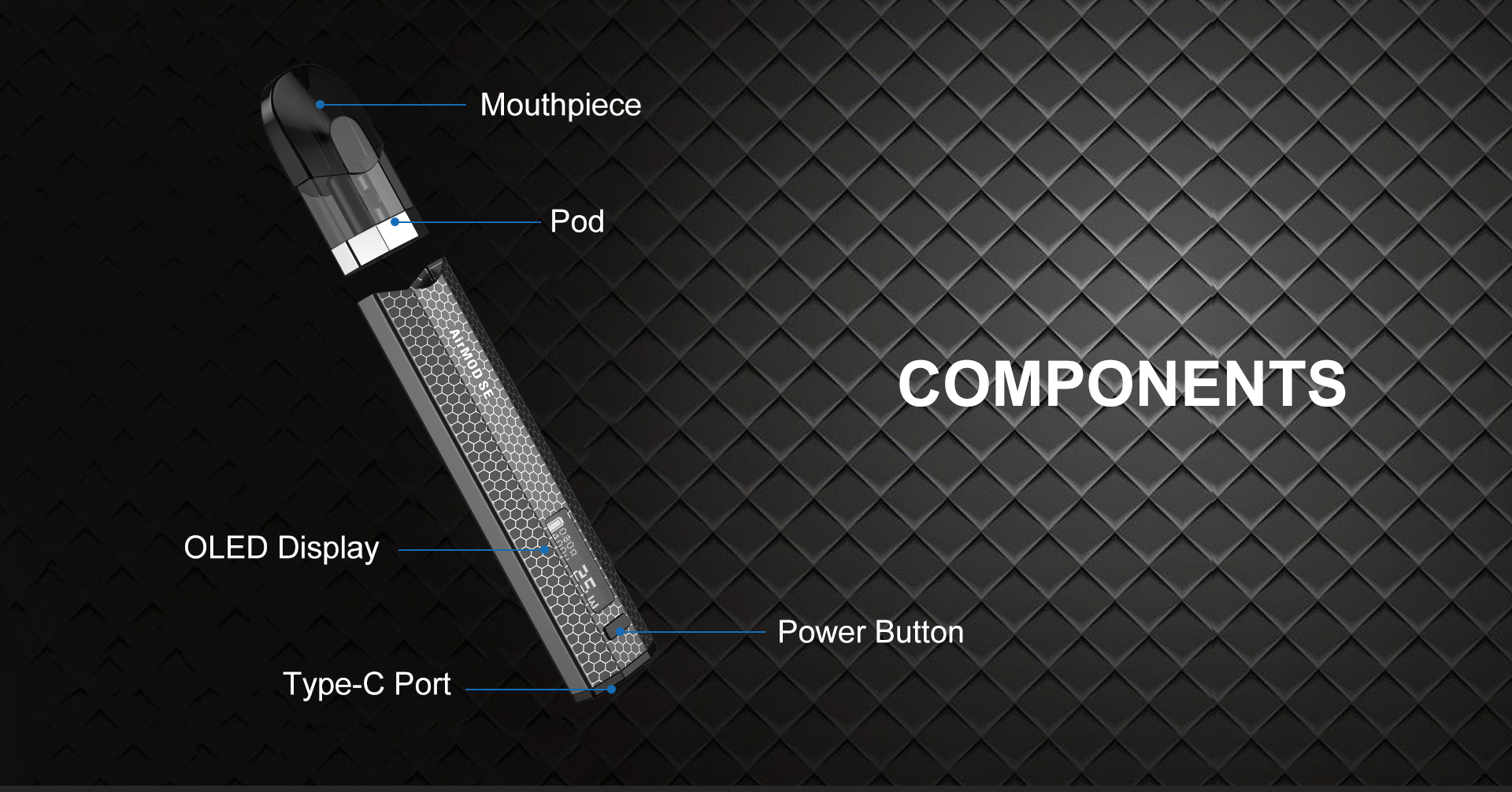 OneVape AirMOD SE - Components