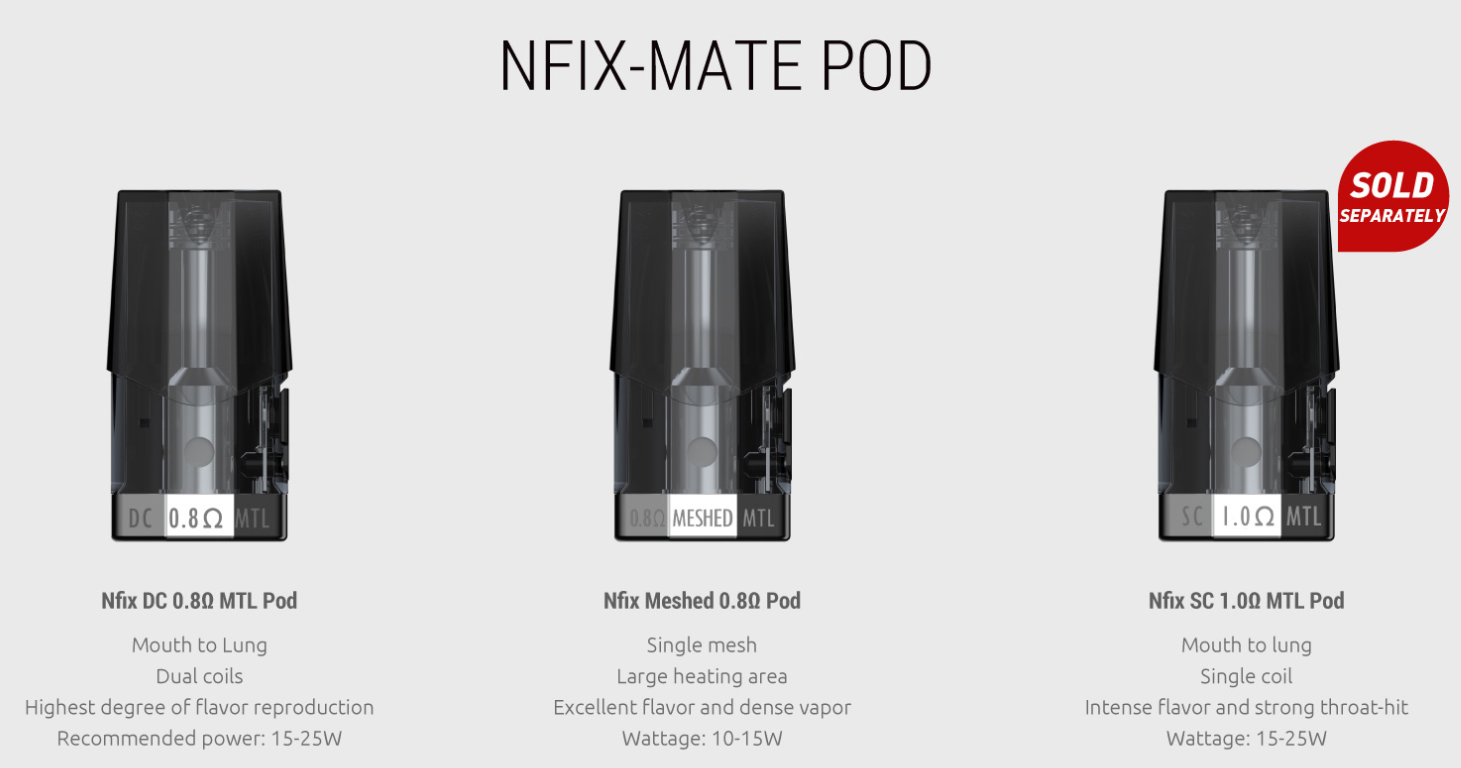 SMOK Nfix-mate - pod