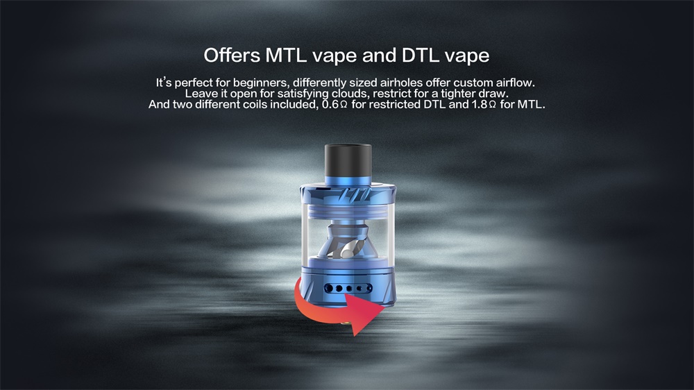 Uwell Whirl 2 Kit Custom Airflow