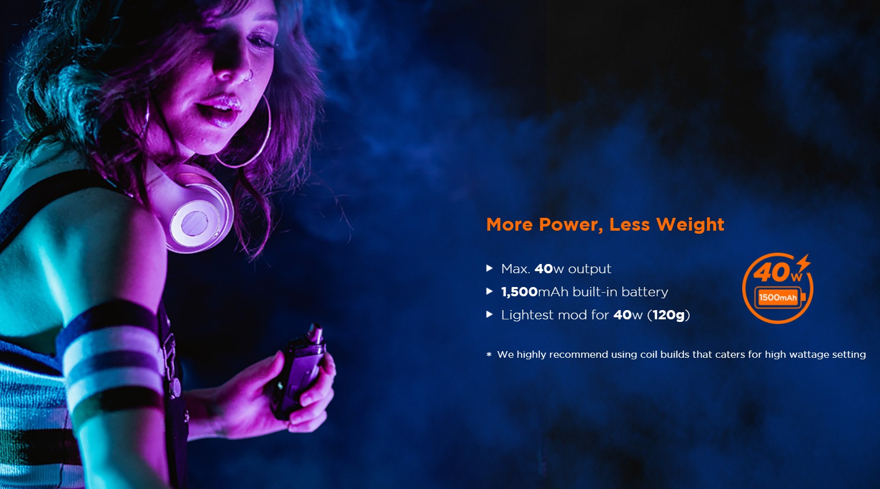 Lightest Aegis Boost 40W Mod