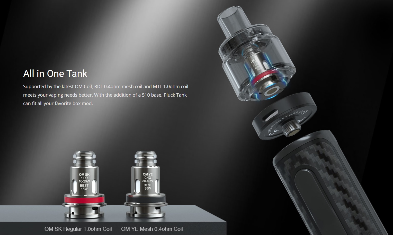 OBS Pluck Starter Kit All-in-one Tank