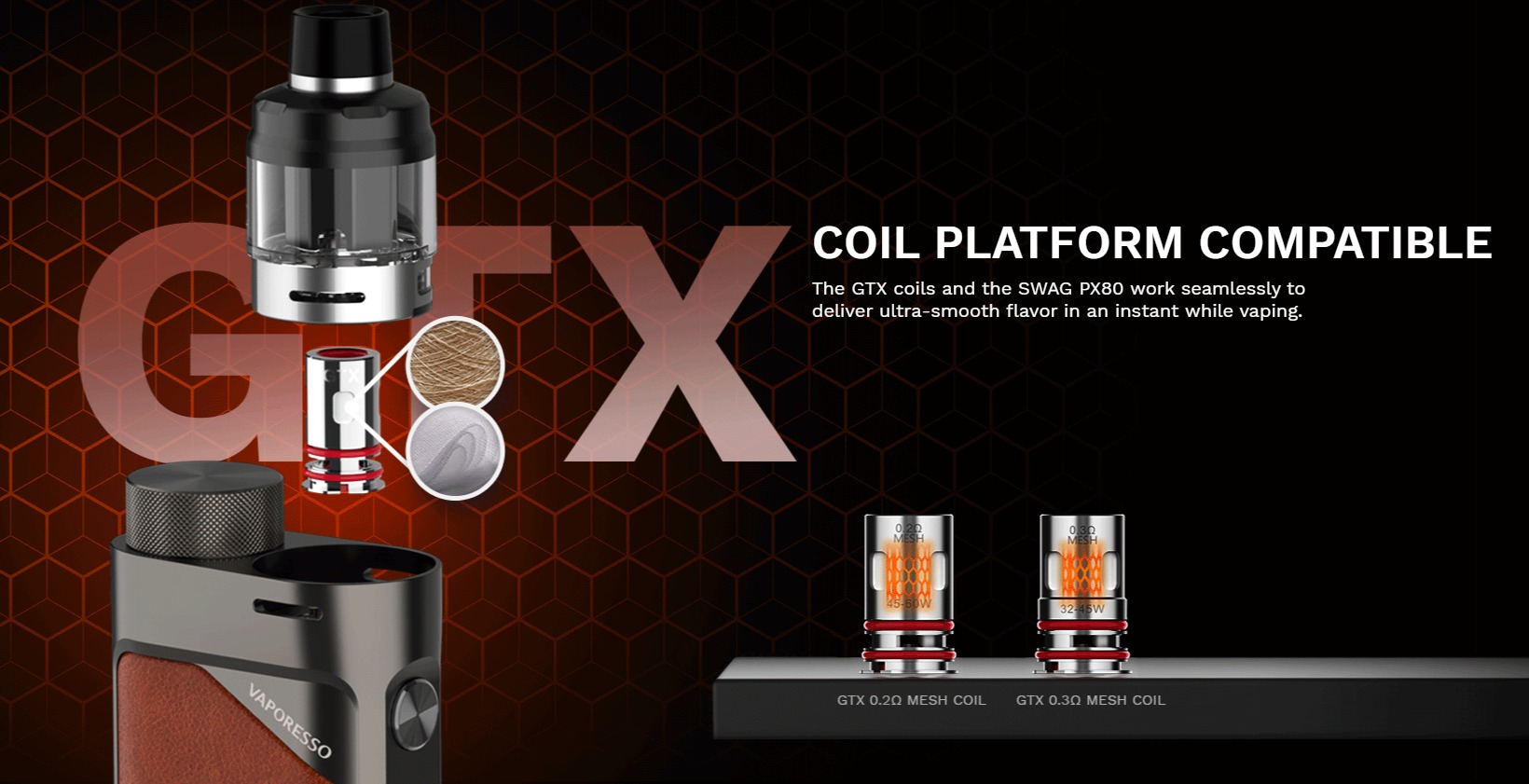 Swag PX80 GTX Coil Compatible