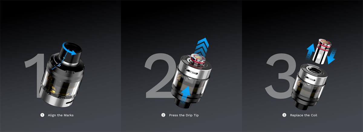 Swag PX80 Replaceable Coil Step
