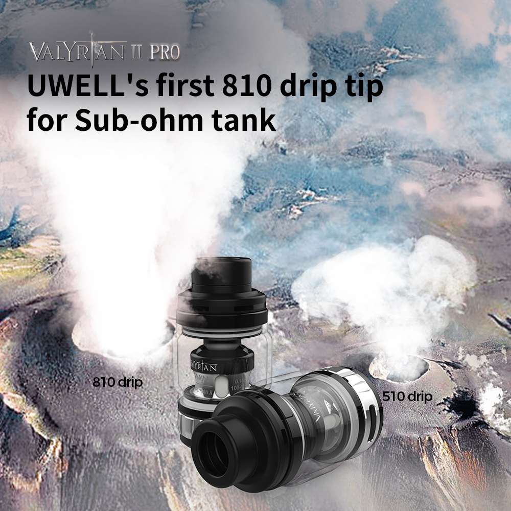 Valyrian 2 Pro Tank With 810 Drip Tip
