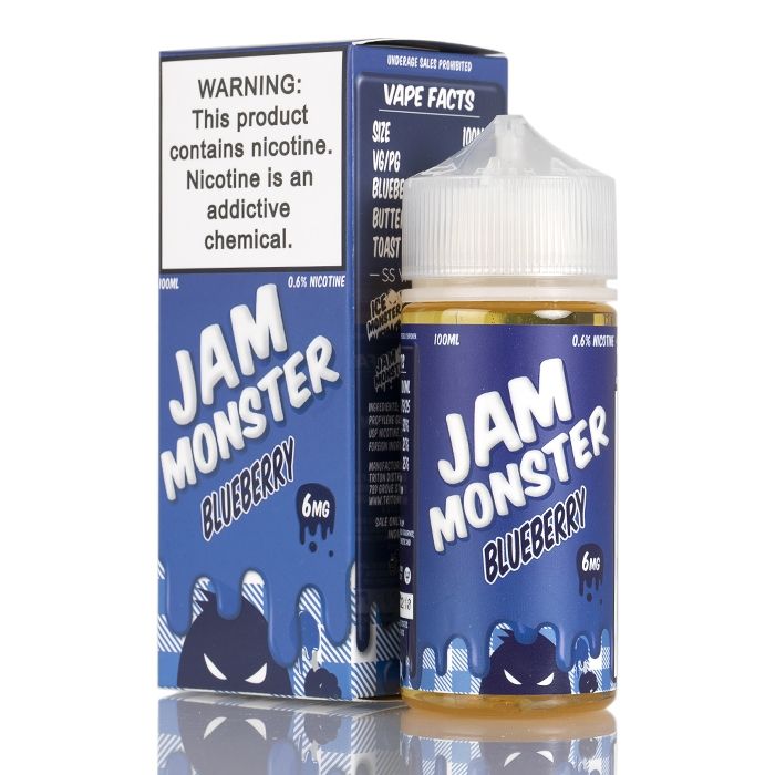 Jam Monster Blueberry Vape E-juice 100ml