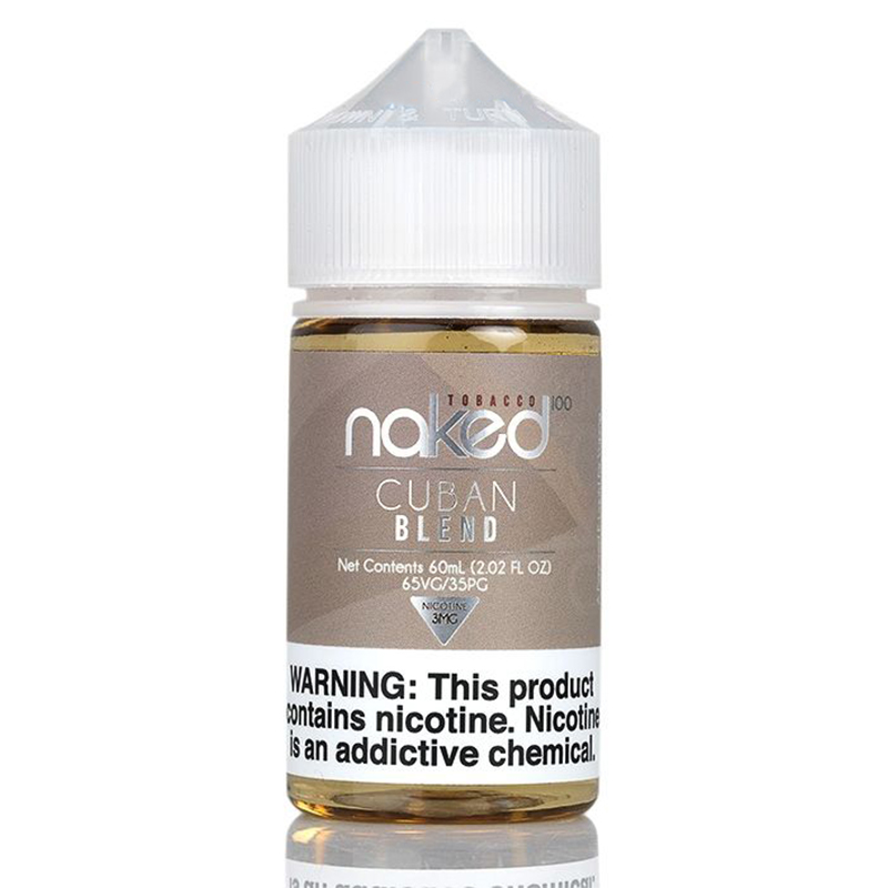 Naked 100 Tobacco Cuban Blend E-juice 60ml | Vapesourcing