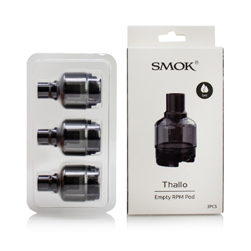 SMOK Thallo/Thallo S Replacement Empty Pod Cartridge 5ml (3pcs/pack)