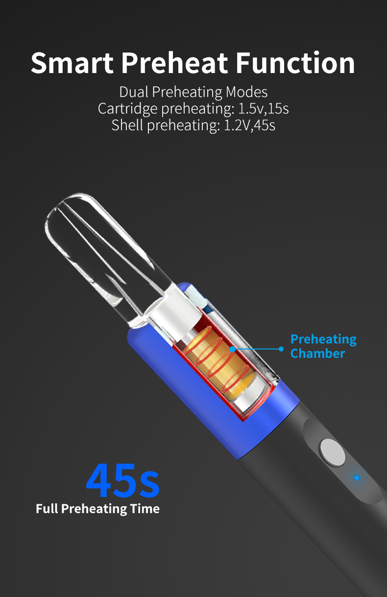 Vapmod Xtube Pro Preheat Function