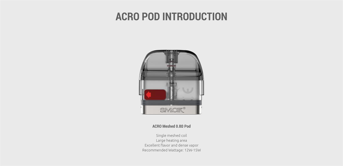 SMOK ACRO Pod Introduction
