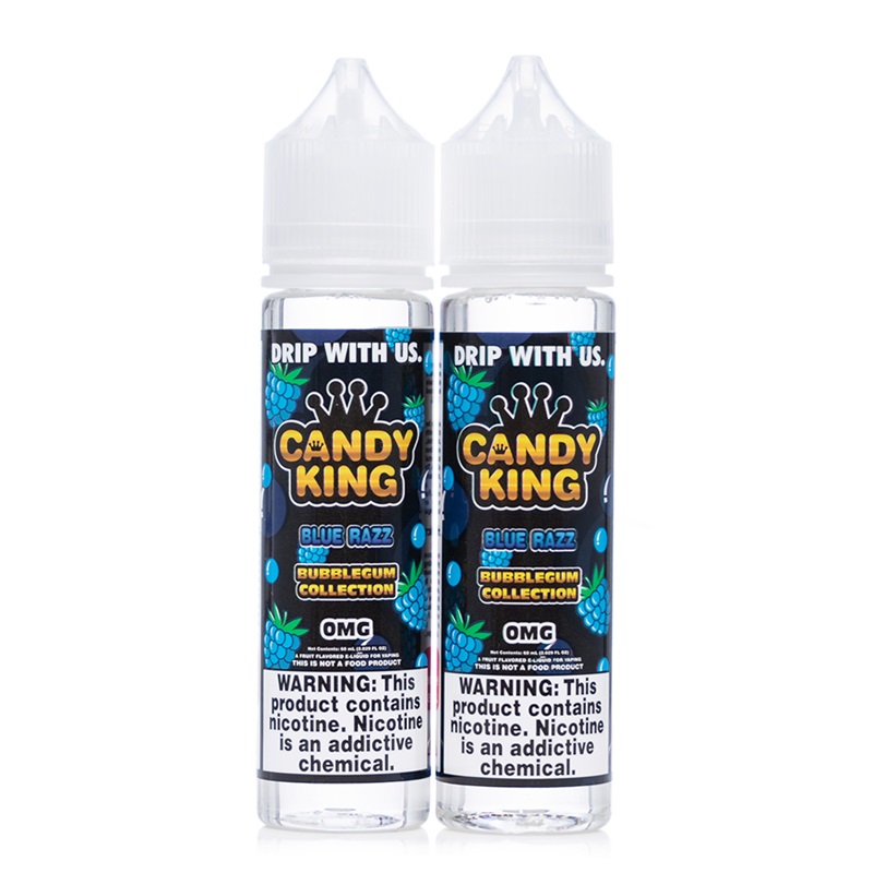 Candy King Blue Razz Bubblegum Collection Twin Pack Ejuice 120ml