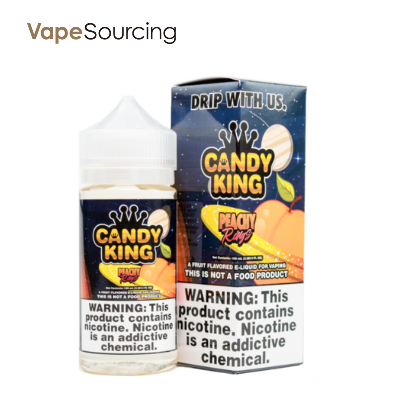 Candy King Peachy Rings E-juice 100ml