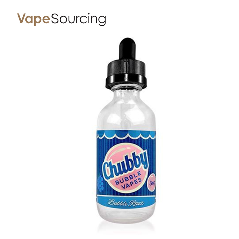 Chubby Bubble Vapes Bubble Razz 60ml Vapesourcing