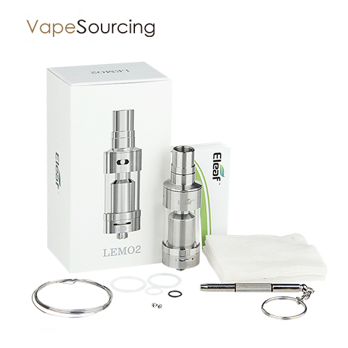 eleaf lemo2 atomizer in current stock in vappesourcing RBA atomizer