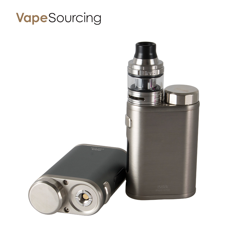 SC iStick Pico 21700 mit Ello E-Zigaretten Set grau