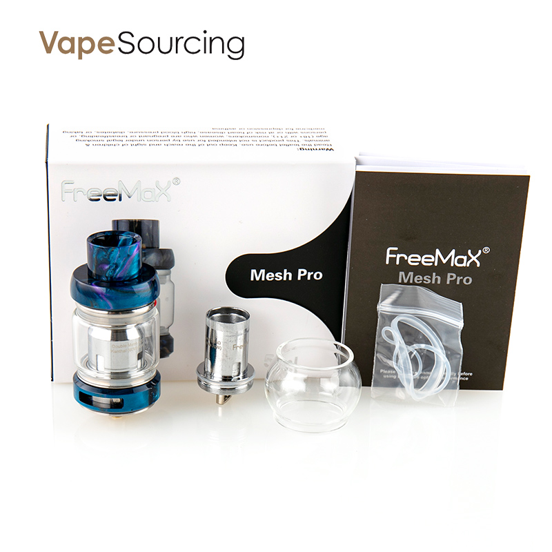 FreeMax Mesh Pro Tank 25mm 4ML/5ML With Mesh Coils Vapesourcing