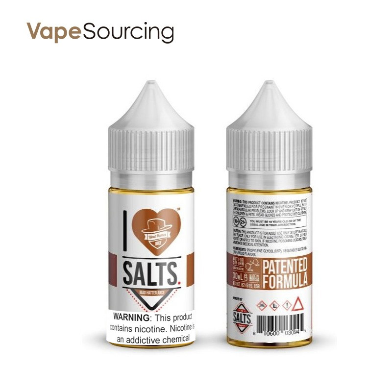 I Love Salts Sweet Tobacco Ejuice 30ml Vapesourcing