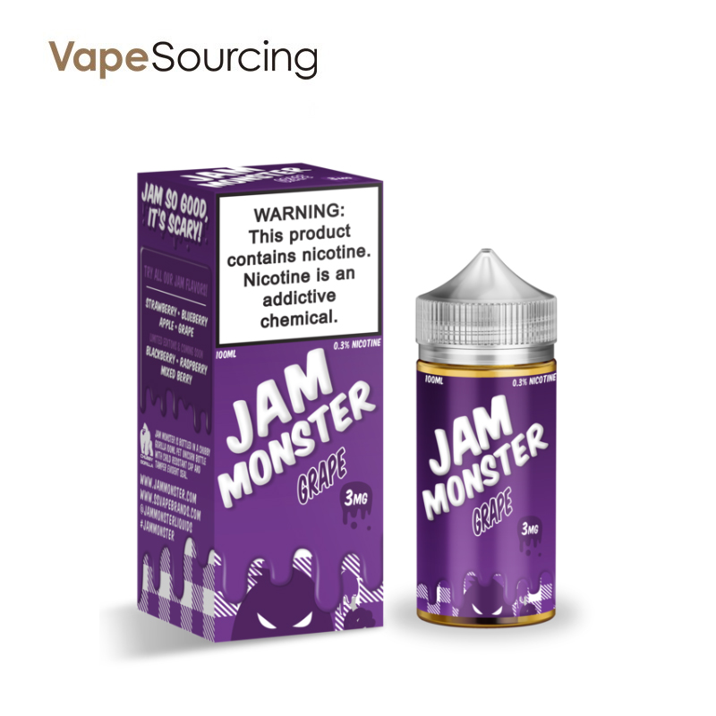 cheap jam monster grape vape juice