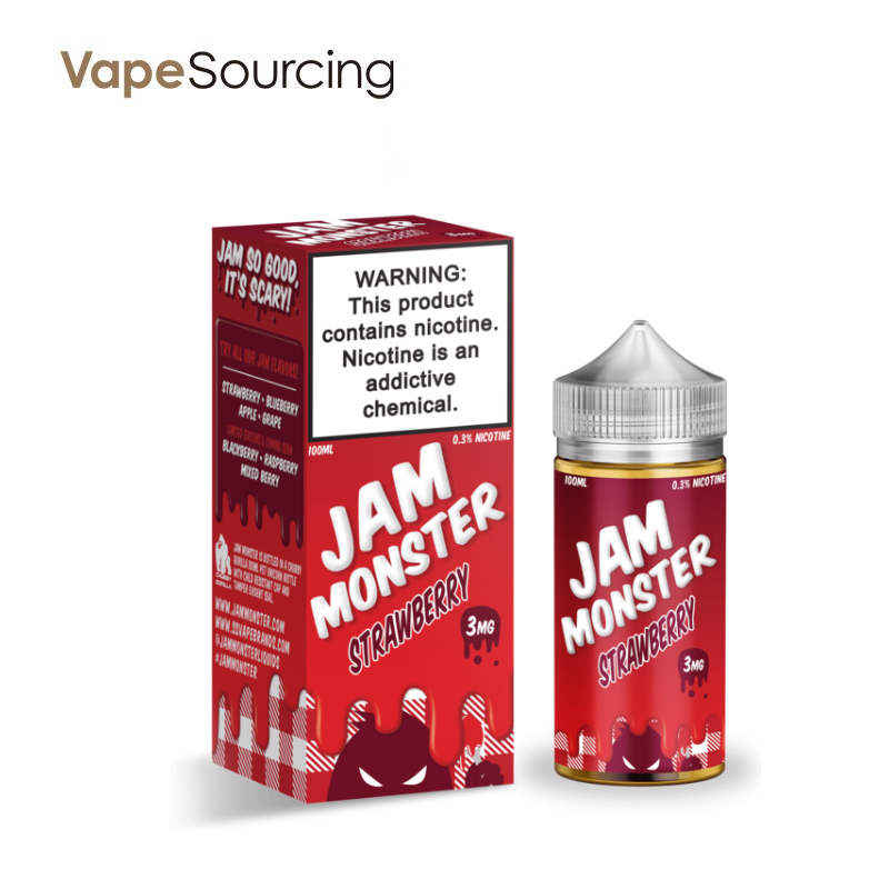 buy Jam Monster Strawberry E-Liquid