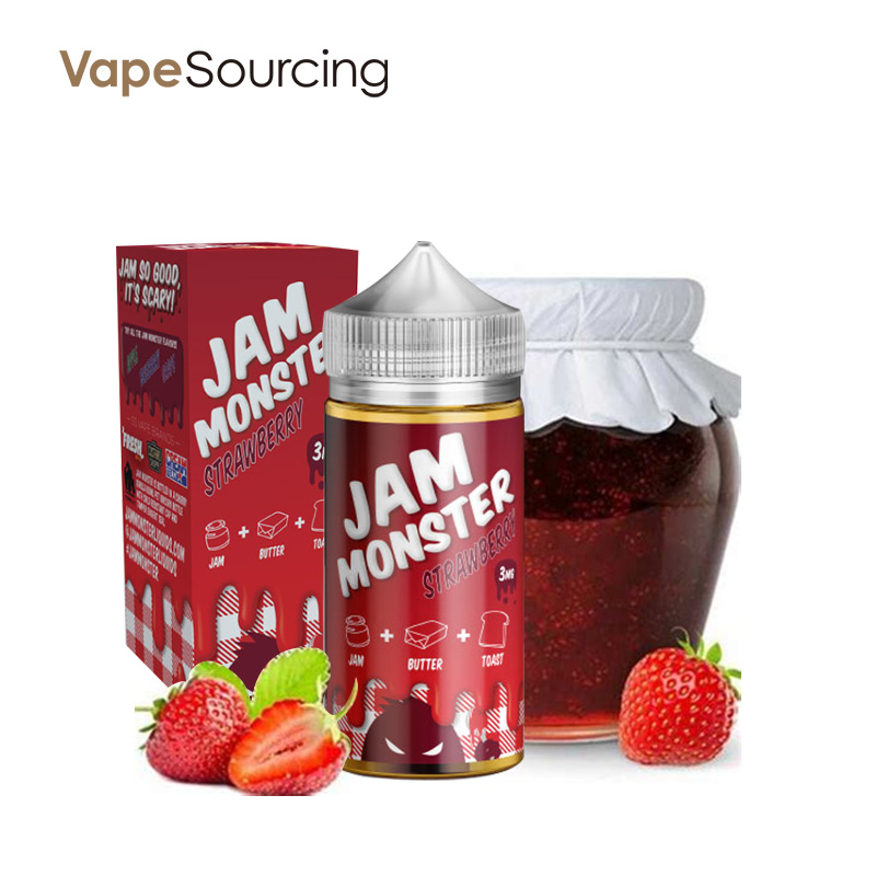 Jam Monster Strawberry E-Liquid for sale