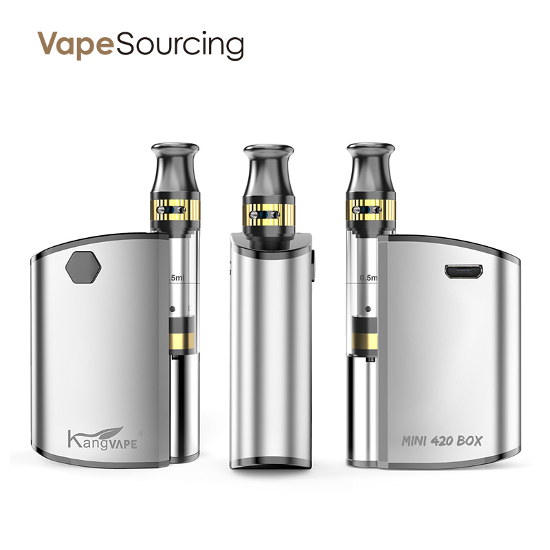 Kangvape Mini 420 Box Vaporizer Kit 400mah Vapesourcing