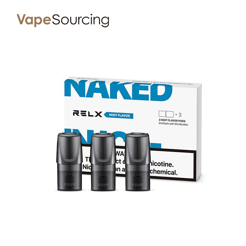 RELX Pod Cartridge with Preview Nicotine E-liquid (3pcs/pack)