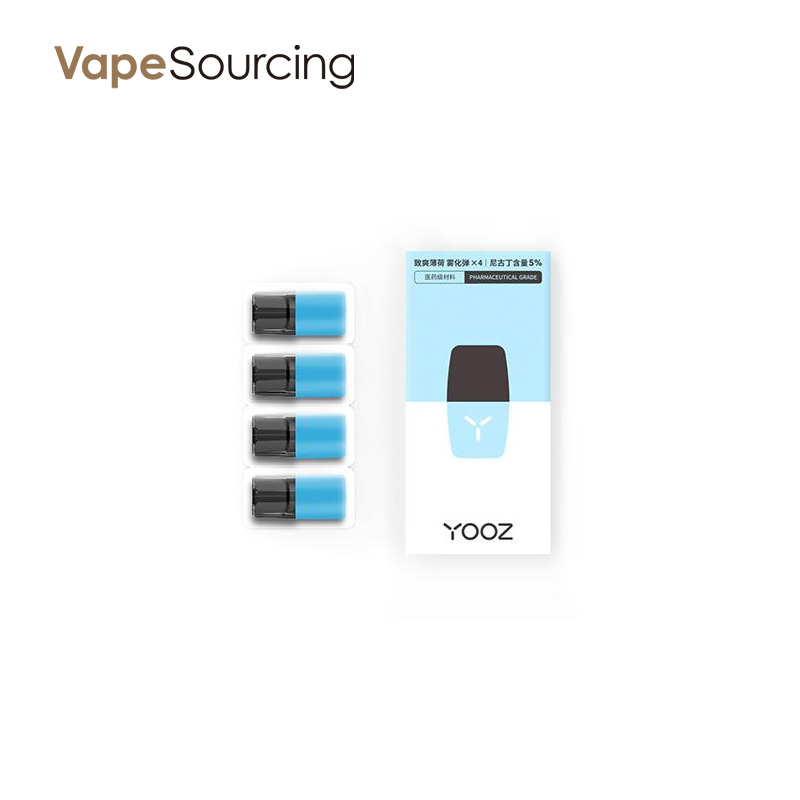 YOOZ Replacement Pod Cartridge 2ml (4pcs/pack) Chinese Version