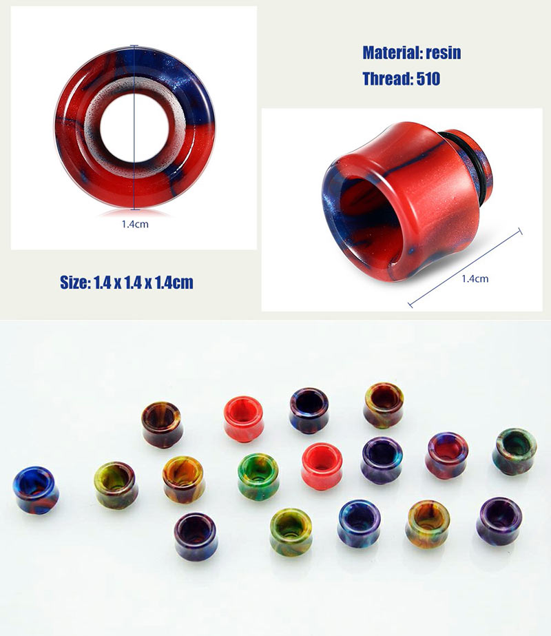 AUGVAPE 510 Resin Drip Tip2