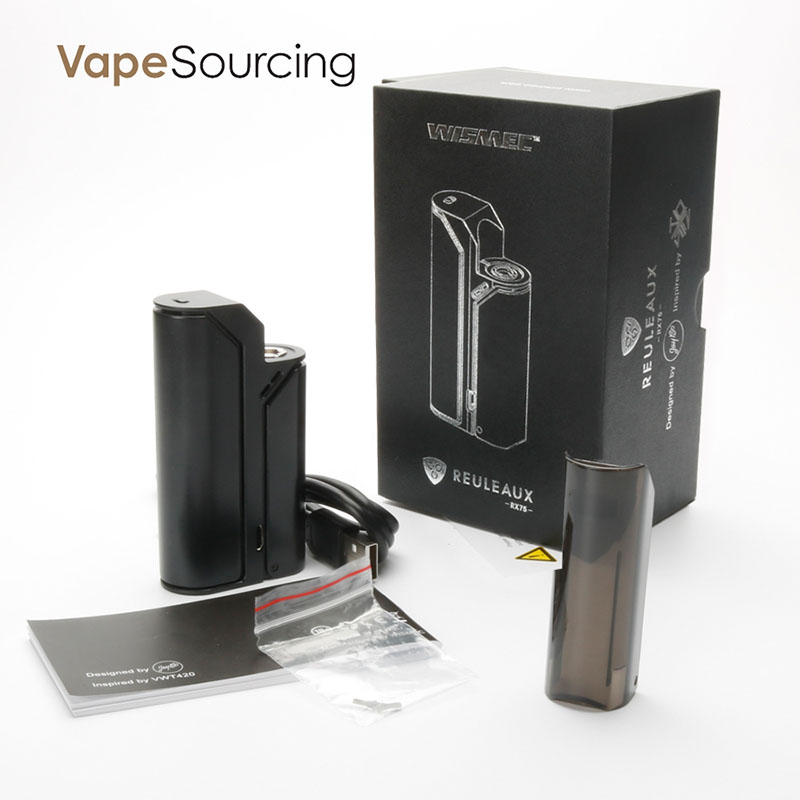 wismec reuleaux rx75 battery kit