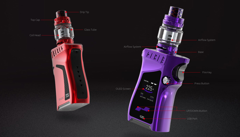 SMOK MAG KIT components