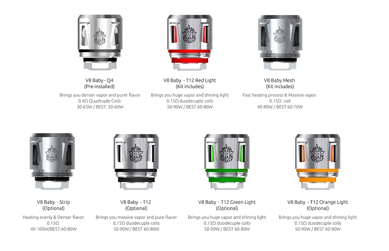 SMOK V8 Baby Mesh Coil 0.15ohm