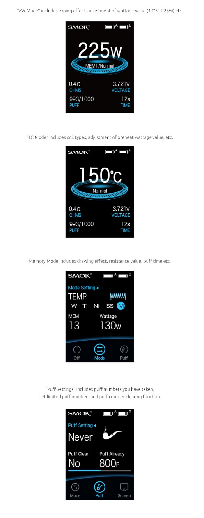 SMOK X-PRIV Kit online