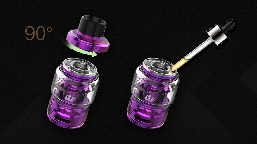 Uwell Crown IV top filling