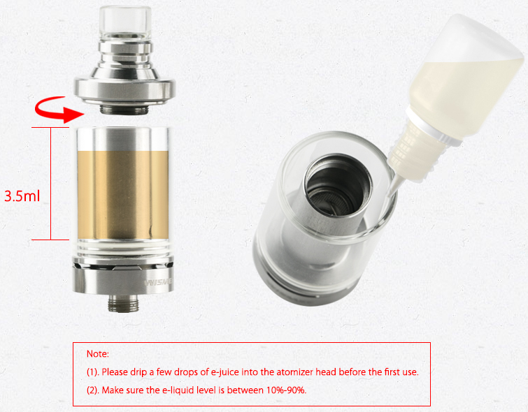 Wismec Vicino Atomizer