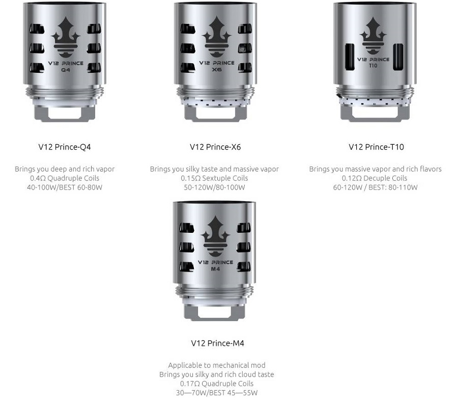 SMOK TFV12 PRINCE Replacement Coil