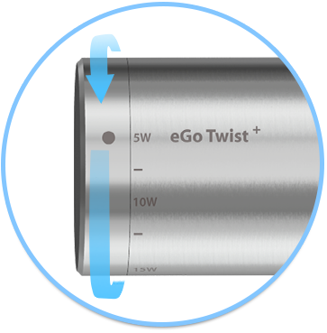 Joyetech eGo Twist+ with CUBIS D19 in VapeSourcing