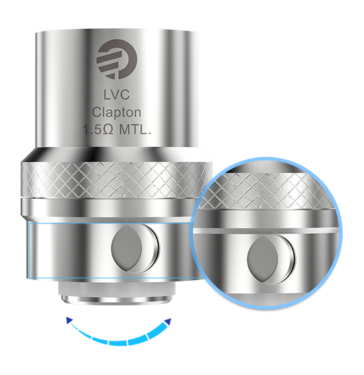 Joyetech eGo Twist+ with CUBIS D19 in VapeSourcing