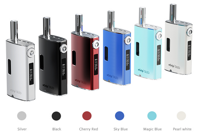 the colors of joyetech egrip oled kit