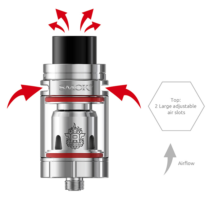 quality SMOK TFV8 X-Baby Tank