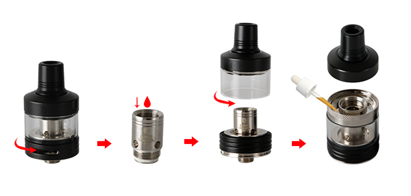 Replacement Drip Tip for Smok TFV8 / TFV12 Atomizer