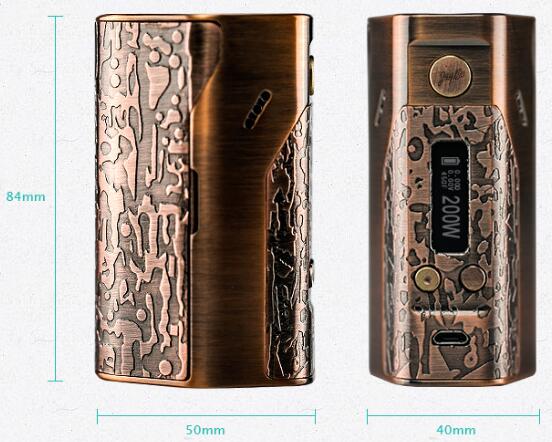 the parameter of wismec DNA 200 Limited version