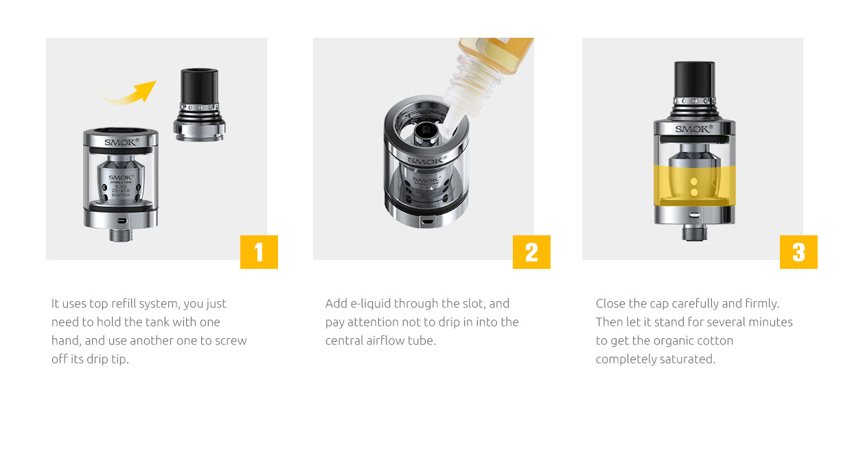 Smok Spirals Plus Tank in Vapesourcing