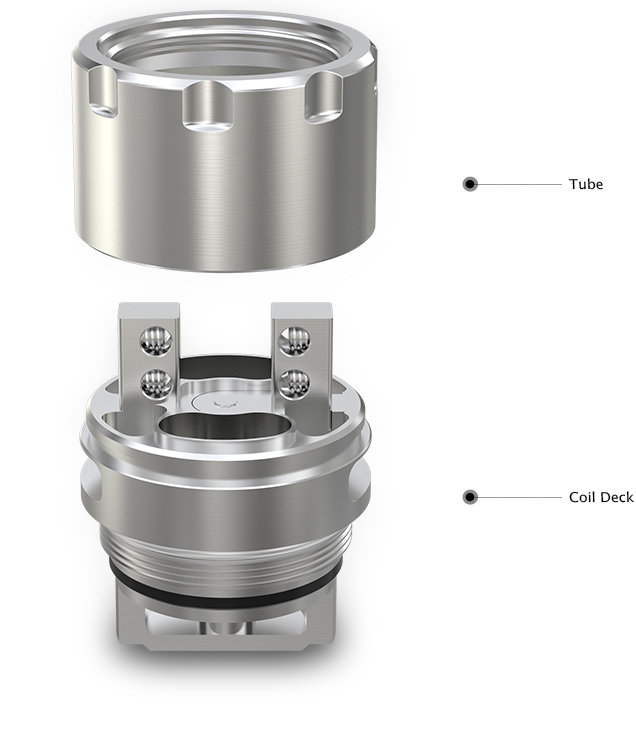 Eleaf ERL RBA Head set in Vapesourcing